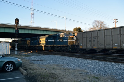 wm CSX 4548 20150119 12 SD70AC
