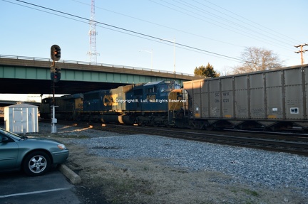 wm CSX 4548 20150119 13 SD70AC