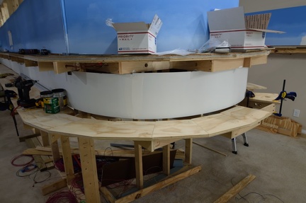 Curve Subroadbed installed